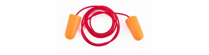 Image produit small 3 Bouchon d'oreilles avec fil protection 34 DB