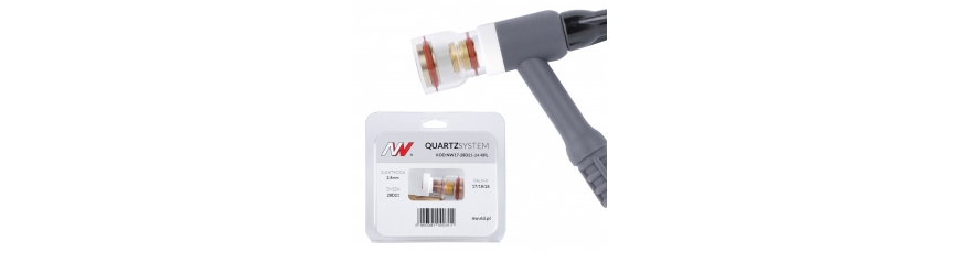 Image produit small 1 Buse tig  Crystal  lentille courte S 17/18/26 [pour électrode 2,4 mm]