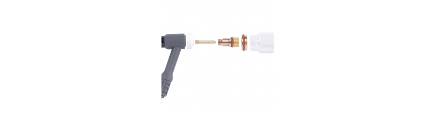 Image produit small 3 Buse tig  Crystal  lentille courte S 17/18/26 [pour électrode 2,4 mm]