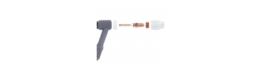 Image produit small 3 Buse tig  Crystal - version courte 17/18/26 [pour électrode 2,4 mm]