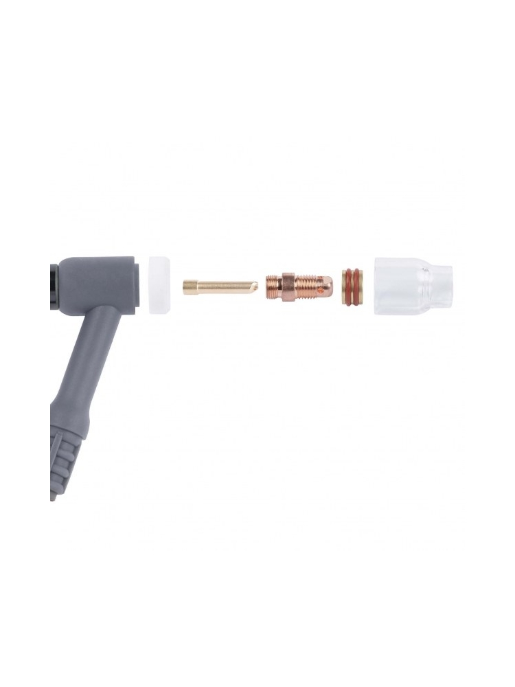 Image produit 3 Buse tig  Crystal - version courte 17/18/26 [pour électrode 2,4 mm]