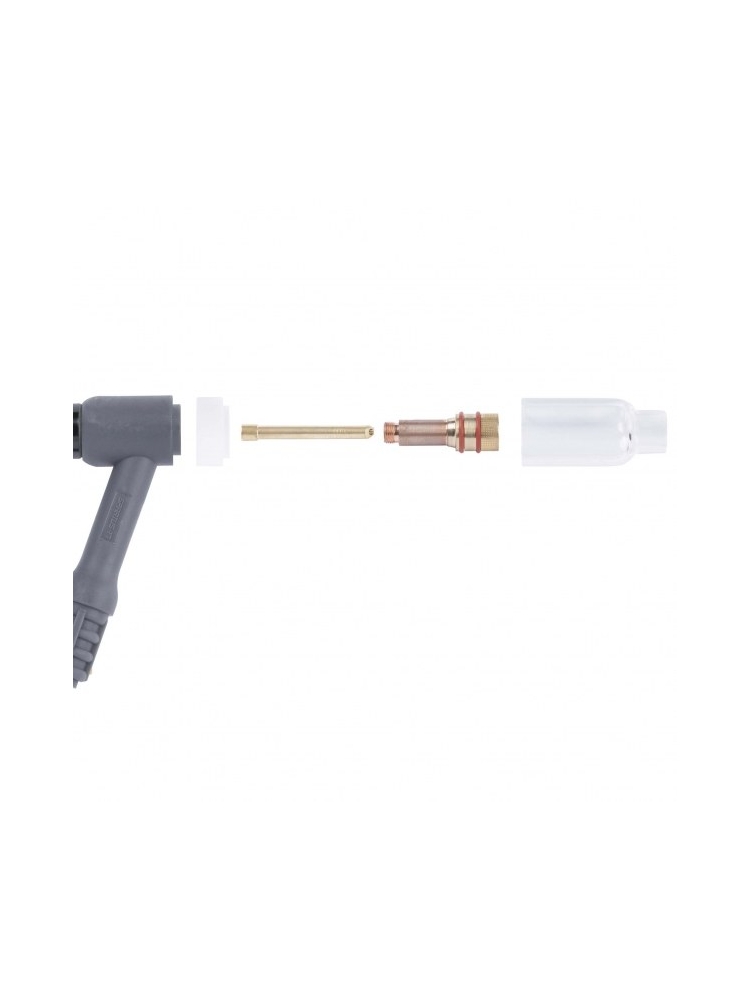 Image produit 3 Buse tig Crystal - lentille 17/18/26 [pour électrode 2,4 mm]