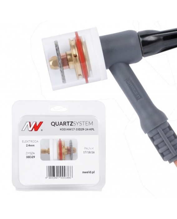 Image 1 buse à grande lentille S, tamisse remplaçable 17/18/26 [pour électrode 2,4 mm]