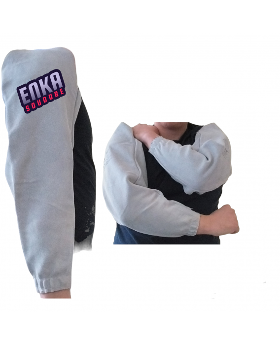 Image 1 Manguitos de soldador con banda elástica