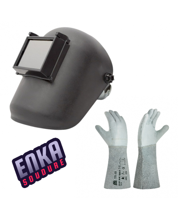 Image 1 CASQUE DE SOUDEUR AVEC RABAT 90×110 MM